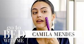 Camila Mendes' Nighttime Skincare Routine | Go To Bed With Me | Harper's BAZAAR