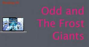 ROF Audiobook : Odd and the Frost Giants Neil Gaiman