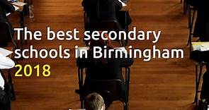 The best schools in Birmingham 2018