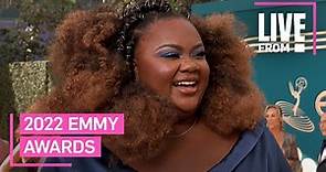 Nicole Byer Details Her "Toothpaste Inspired" 2022 Emmys Fashion | E! News