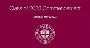 Roanoke College Class of 2023 Commencement