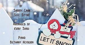 Let It Snow by Sammy Cahn & Jule Styne (with lyrics)