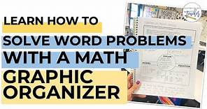 How to Use a Math Graphic Organizer