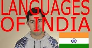 Languages of INDIA! (Languages of the World Episode 11)