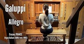 B. GALUPPI - Allegro in d minor (Anne-Isabelle de Parcevaux, organ)