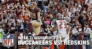 Buccaneers vs. Redskins | Week 7 Highlights | NFL