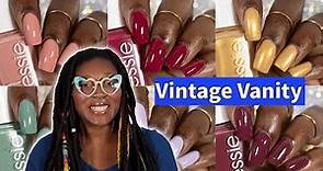 Essie Vintage Vanity Nail Polish Collection Swatches And Review | Nicole Loves Nails