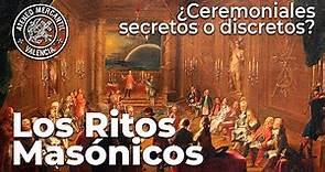 Los Ritos Masónicos. ¿Ceremoniales secretos o discretos? | Fernando Gil González
