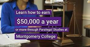 Earn $50K a year or more as a Paralegal