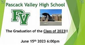 Pascack Valley High School Graduation 2023