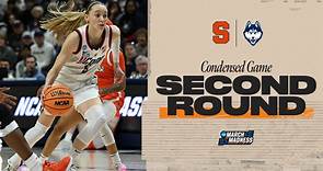 UConn vs. Syracuse - Second Round NCAA tournament extended highlights