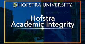 Academic Integrity - Hofstra University