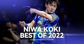【丹羽孝希】Best Table Tennis Shots of 2022 | スーパープレー