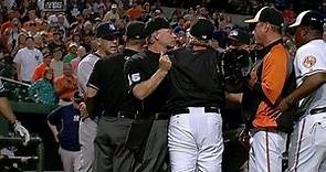 Girardi has a heated exchange with Showalter