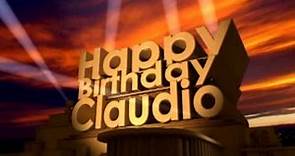 Happy Birthday Claudio