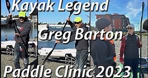 Paddle Legend Greg Barton Paddle Stroke Discussion and Mid Twist Paddle History