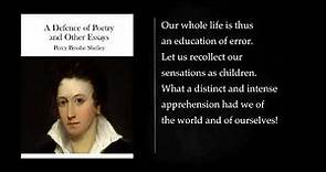 A DEFENCE OF POETRY AND OTHER ESSAYS By Percy Bysshe Shelley. Audiobook, full length