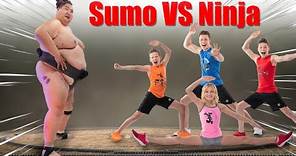 Ninjas VS Sumo! The Complete Challenge!