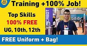 FREE Top Skills Training + 100% Job Guarantee | Life Changing Program For Jobless