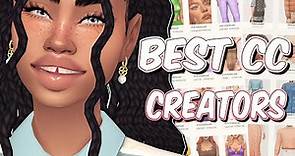 The Sims 4 | MY FAVOURITE CC CREATORS! ✨ | + Links