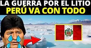 ¡PERÚ 🇵🇪 VA CON TODO! | La GUERRA entre BOLIVIA 🇧🇴 y PERÚ por el LITIO