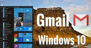 Tutorial cómo configurar cuenta de Gmail en Windows 10 en español