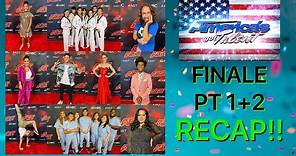 America’s Got Talent Season 16 Episodes 19+20 Recap (Finale Pt 1+2)