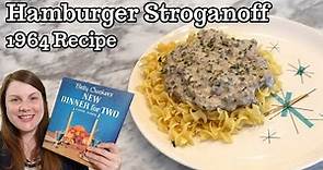 Betty Crocker's New Dinner for Two - Hamburger Stroganoff