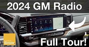 2024 Chevy/GMC 13.4" Infotainment Full Tour | Google Built In!