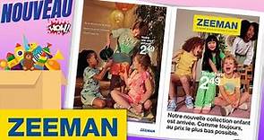 catalogue ZEEMAN du 30 mars au 12 avril 2024 🌞⛔ NOUVELLE COLLECTION ENFANT - FRANCE