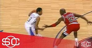 [March 12, 1997] When Allen Iverson crossed up Michael Jordan | SportsCenter | ESPN Archives