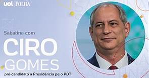 Ciro Gomes na sabatina UOL/Folha | ÍNTEGRA (20/04/2022)