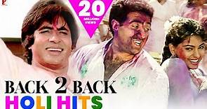 Holi Songs | Back To Back Holi Hits | Best Bollywood Holi Songs | होली गीत | Holi Ke Superhit Gaane