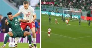 ¡A MESSI LE GUSTA ESTO! Polonia abre el marcador y anota el 1-0 ante Arabia Saudita en el Mundial Qatar 2022