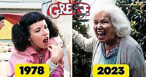 Grease Cast Then and Now 1978-2023 / Name and Age