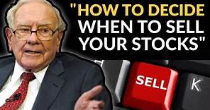 Warren Buffett: When To Sell A Stock