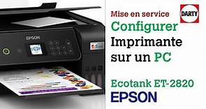 Ajouter une imprimante réseau Epson Ecotank ET-2820 sur un PC Windows