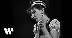 Maria Callas sings "Vissi d'arte" (from Puccini: Tosca) – Paris, 1958