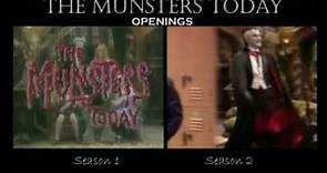 The Munsters Today Seasons 1 and 2 openings (comparison)