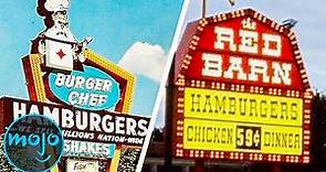 Top 20 Iconic Fast Food Chains That Dont Exist Anymore