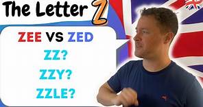 English Pronunciation | The Letter Z