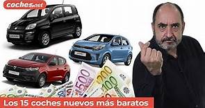 Los 15 coches más baratos del mercado / Informe / Review en español | coches.net
