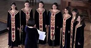 Ter Voghormea Mez - Mesrop Mashtots - Yervand Yerkanian - Geghard Monastery Choir