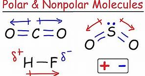 Polar and Nonpolar Molecules