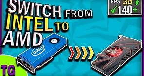 How To switch From Intel HD Graphics Card To AMD Radeon 2018 ✅