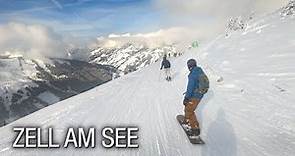 Zell am See 🇦🇹 Austria - Ski Tour 4K