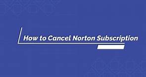How to Cancel Norton Subscription | Stop Norton 360 Renewal | my.norton.com Cancel Automatic Renew
