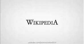 How to pronounce wikipedia