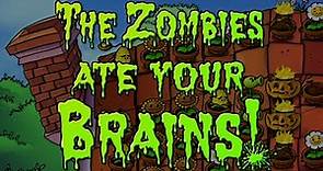 Plants vs. Zombies - The Zombies Ate Your Brains! Game Over