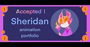 ACCEPT Sheridan college animation portfolio （2023）